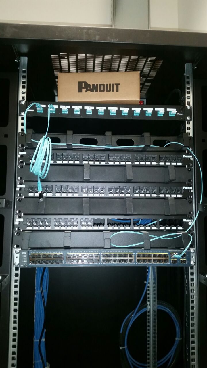 Rack in fibra